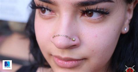 leaf nose piercing|what does nose piercing mean.